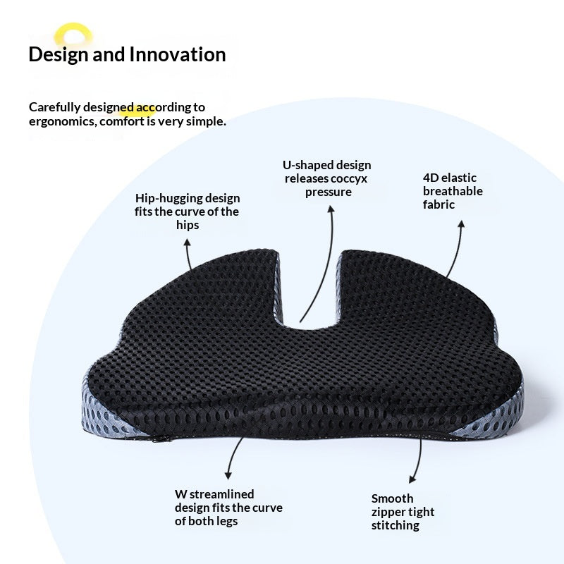 Bureau Sedentary Memory Mousse chaise étudiant Coussin Siège de voiture Coussin