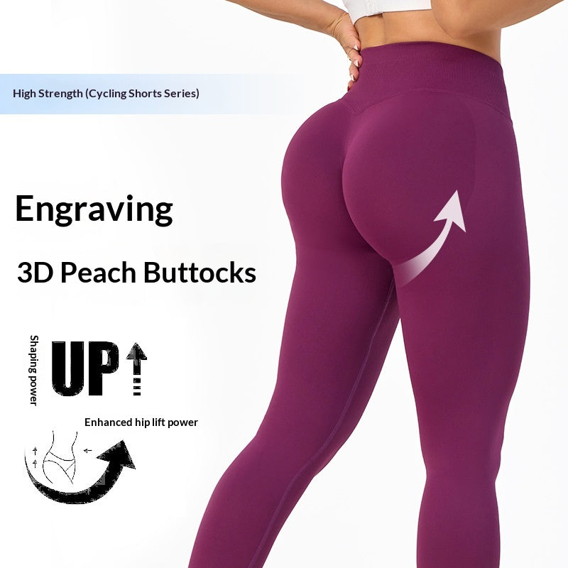 Pantalons de yoga à haute portée pour femmes Style européen et américain