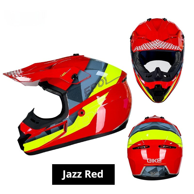 Moto de casque hors route Locomotive Mountain DOT Certified Riding Safety