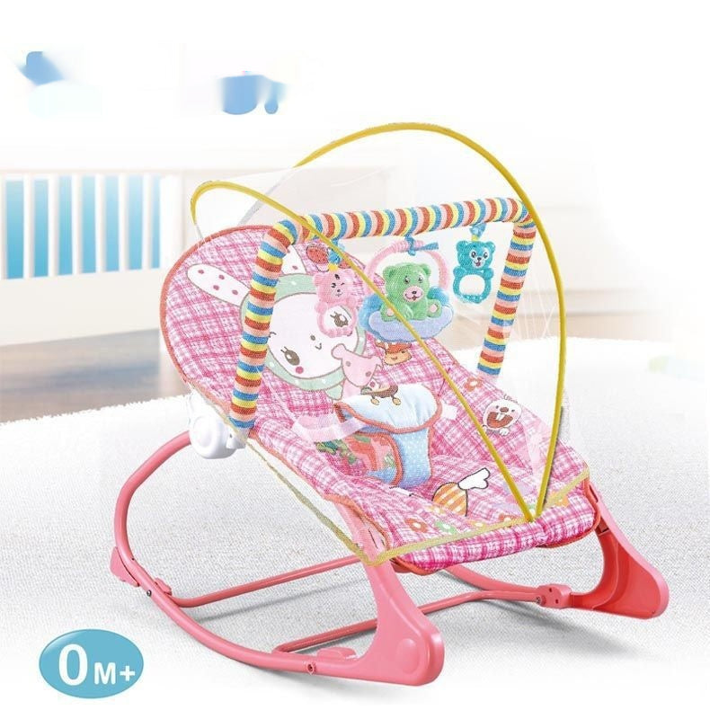 Baby Rocking Chair Baby Rocking Bed Portable pliable Coax avec Mosquito Net