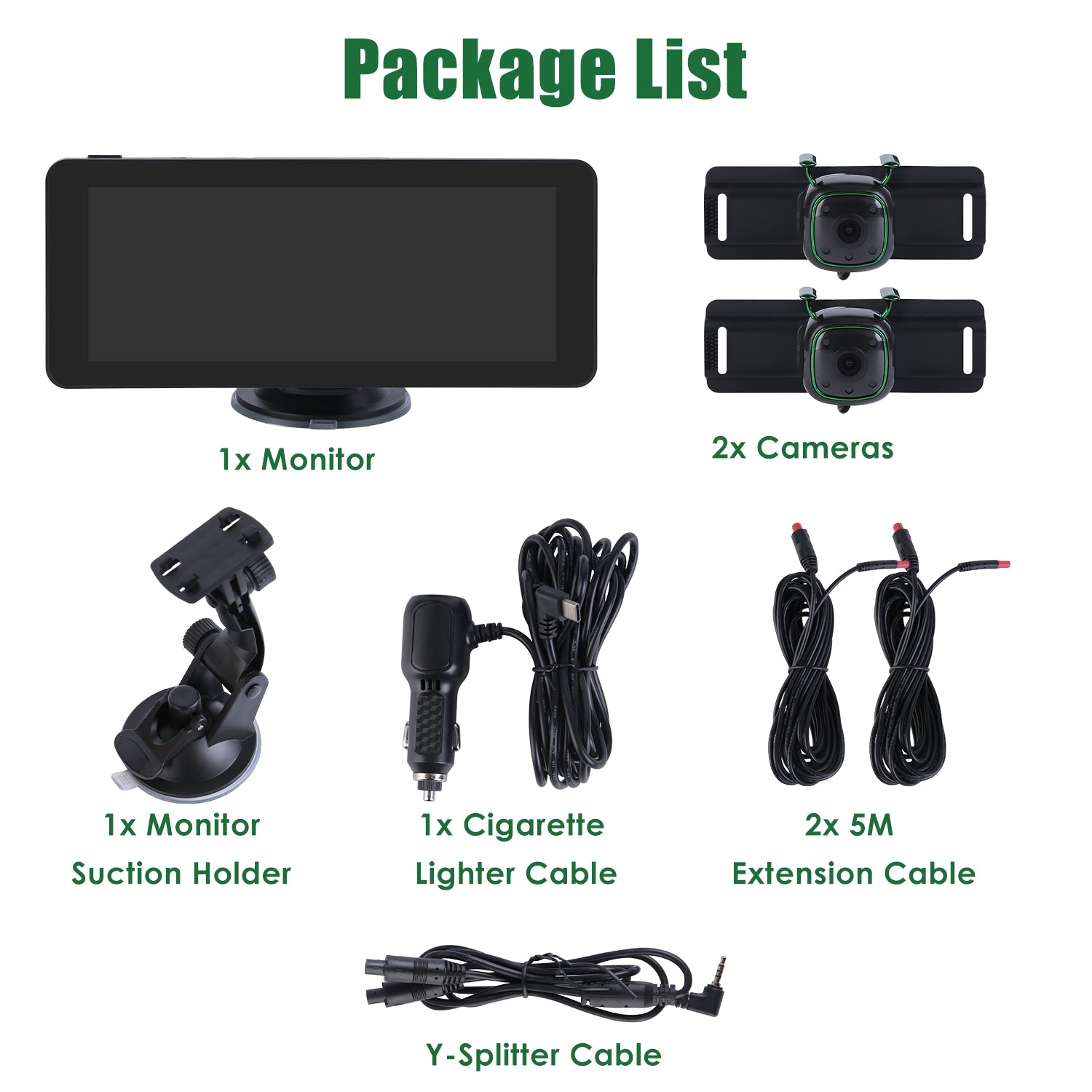 1Pc 1080P Caméra de voiture de bébé pour 2 enfants double chaîne voiture baby moniteur arrière face siège de voiture Ca