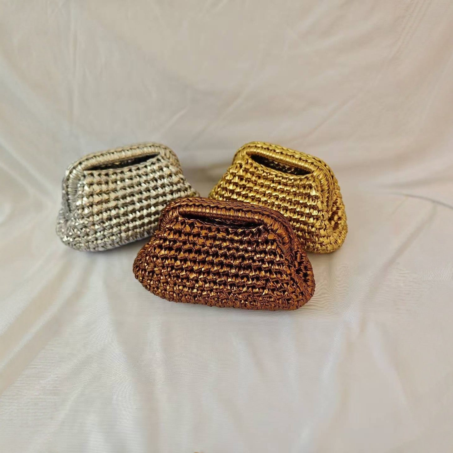 Fil métallique Crochet mode sac à main arrivée