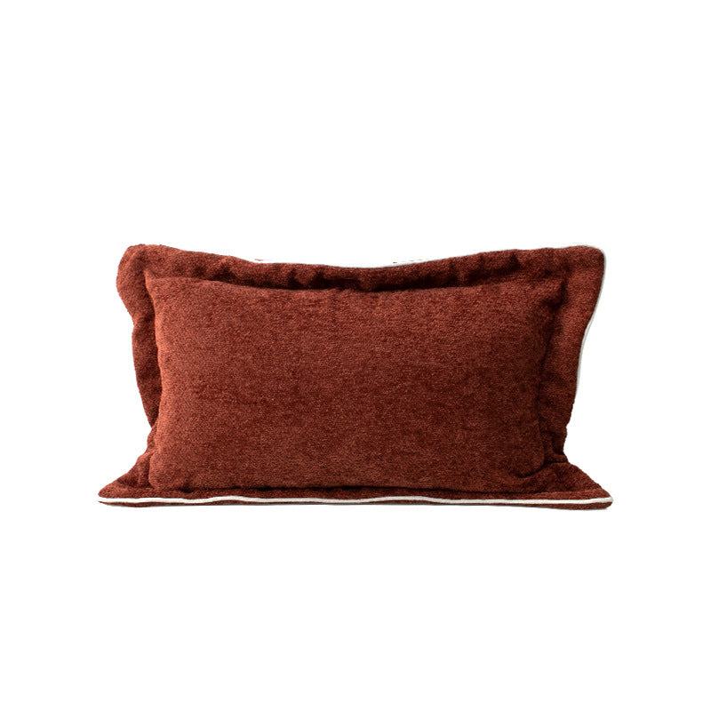 Chambre à coucher vintage de style nordique Coussin brodé