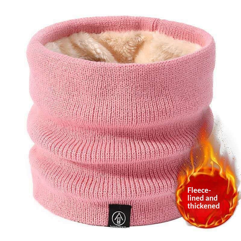 Écharpe de cou de laine polyvalente épaissée pour tour cervical