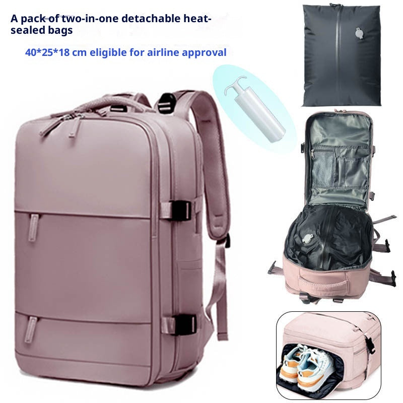 Aspirateur extérieur Compression étanche Voyages d'affaires à courte distance Imperméable Petit backpa