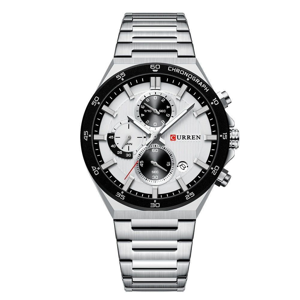 Neutre Waterproof Calendrier Hommes Business Sports Watch