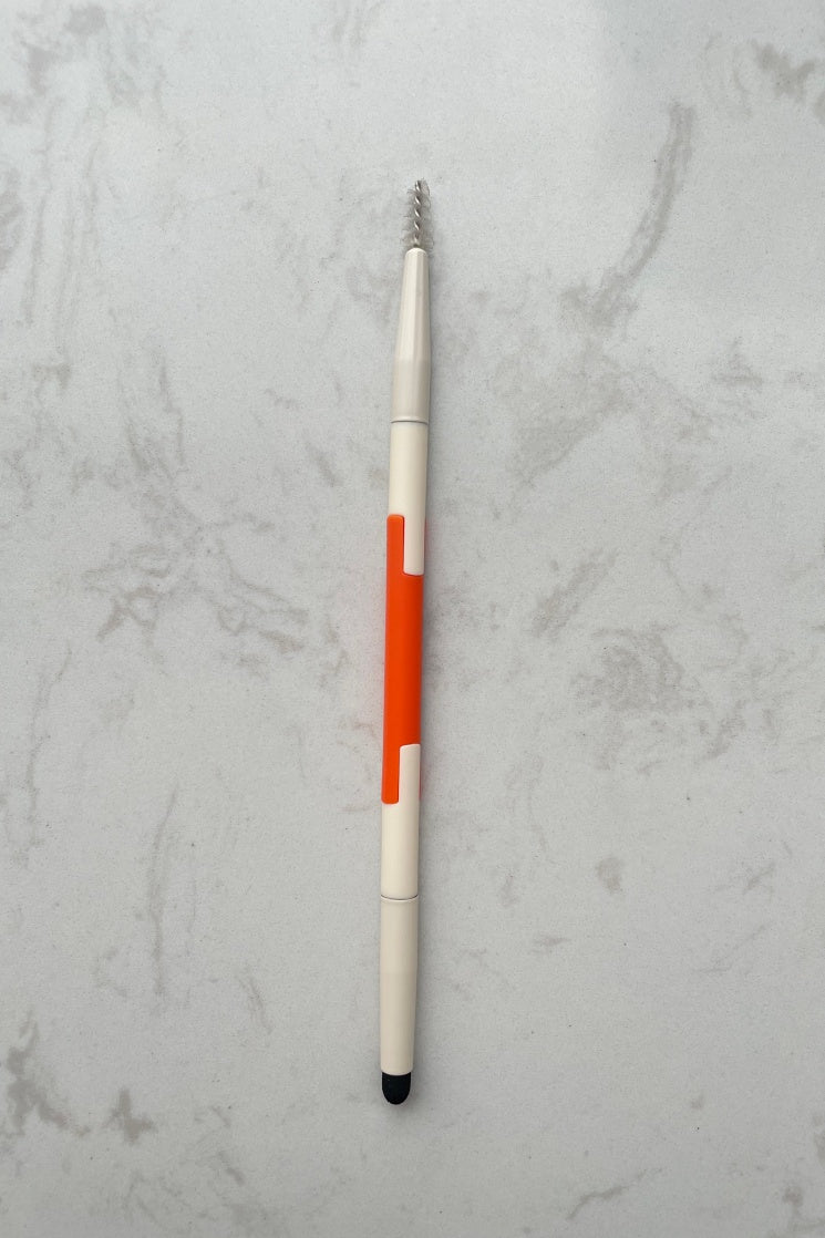 Brosse de maquillage en bobine de mélange de cils à double extrémité