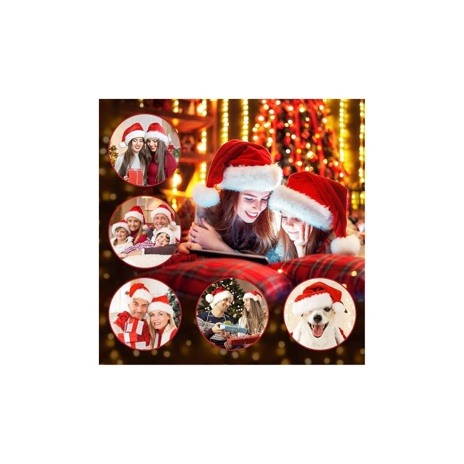 6 Chapeau de Noël