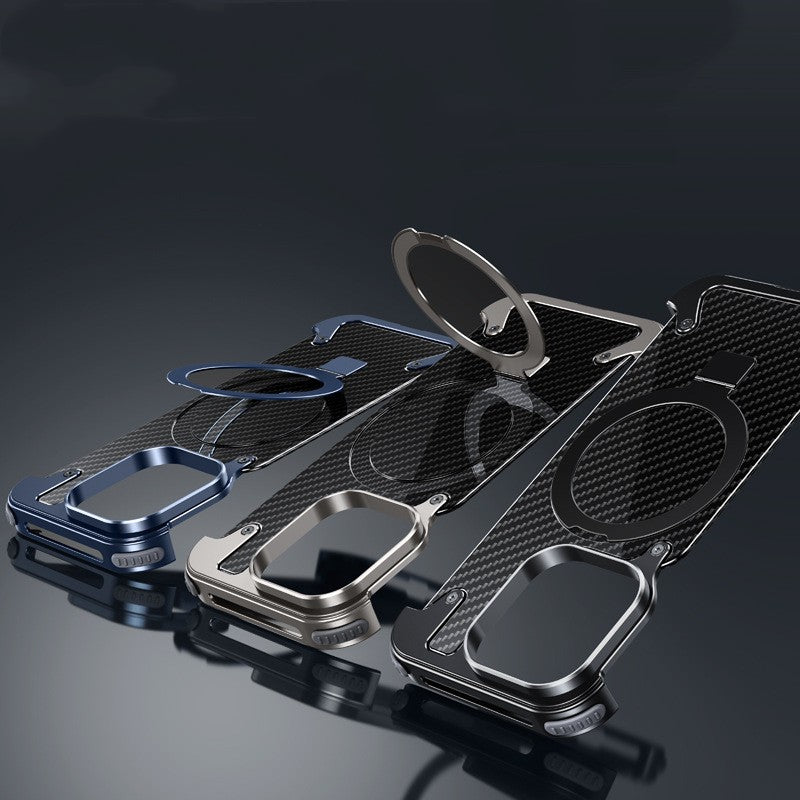 Carbon Fibre Téléphone Shell Metal