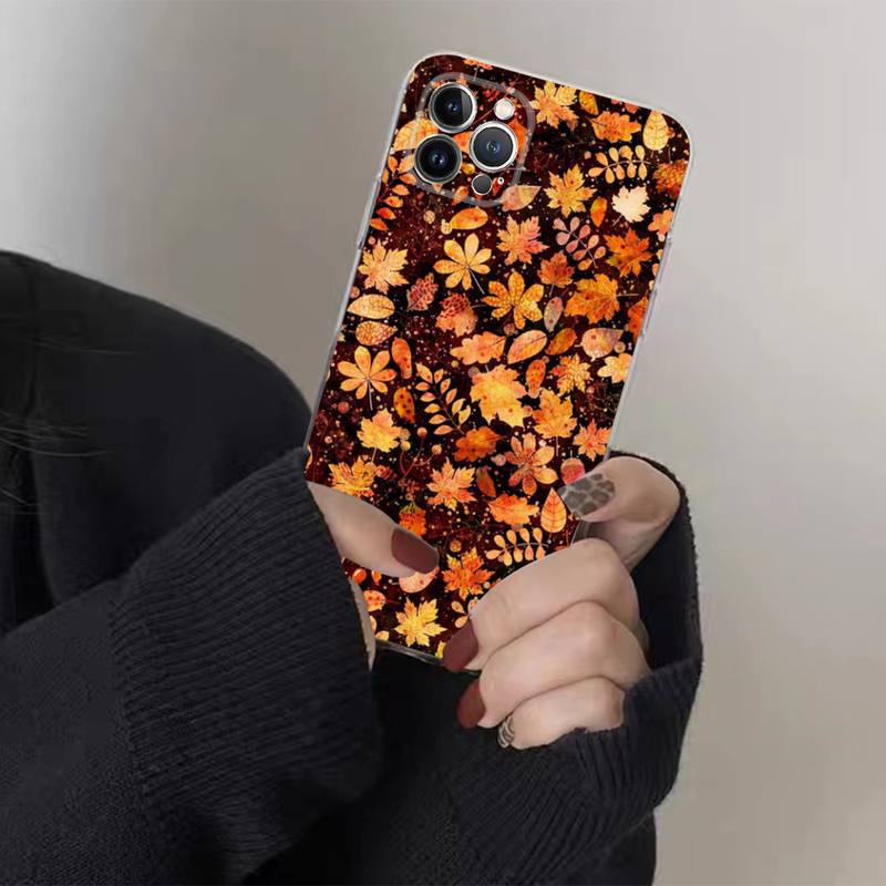 Case téléphone Commerce extérieur Couple Halloween lampe de citrouille Étui téléphonique