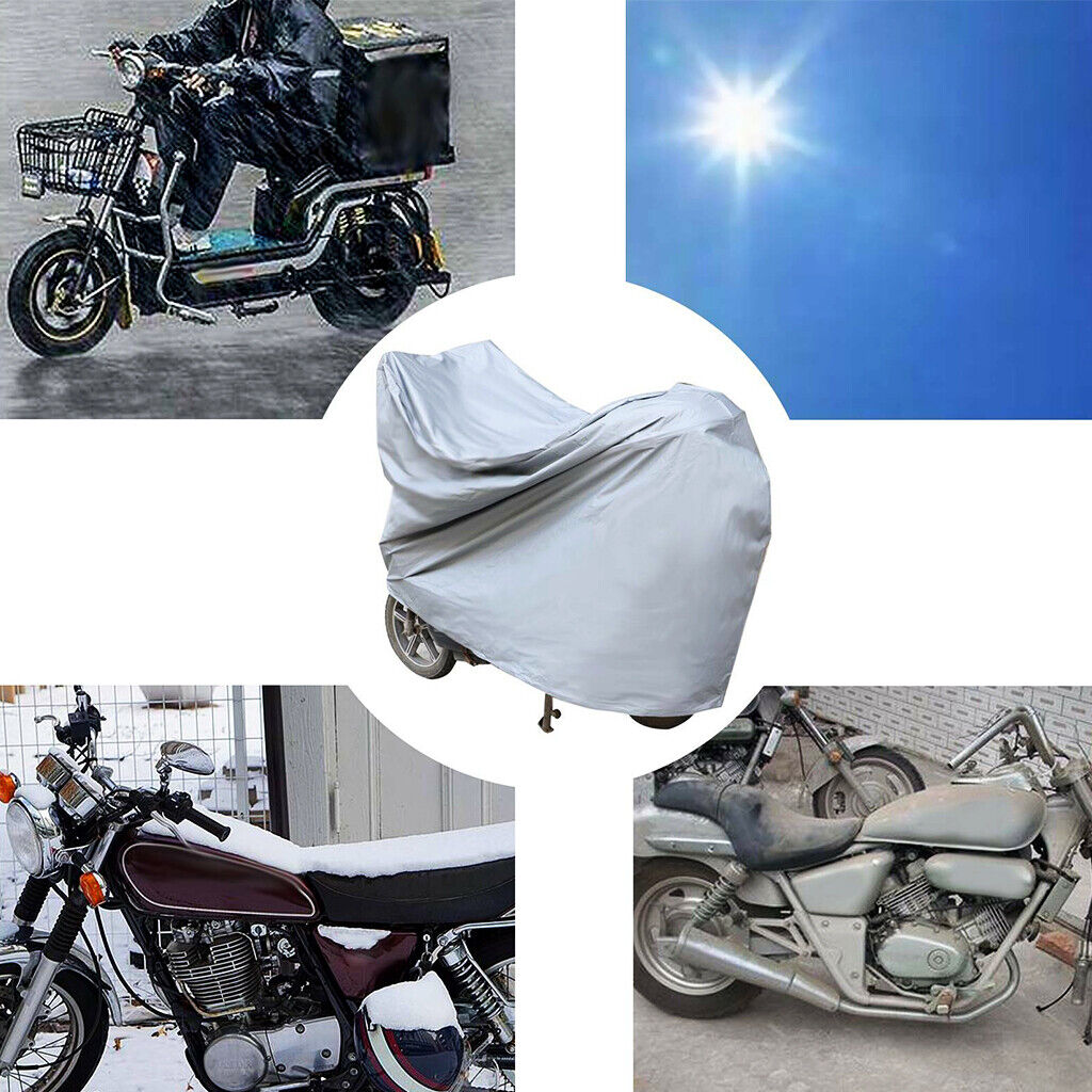 Couverture de moto Poussière de pluie imperméable UV Highly Duty Motorbike Scooter Protecteur