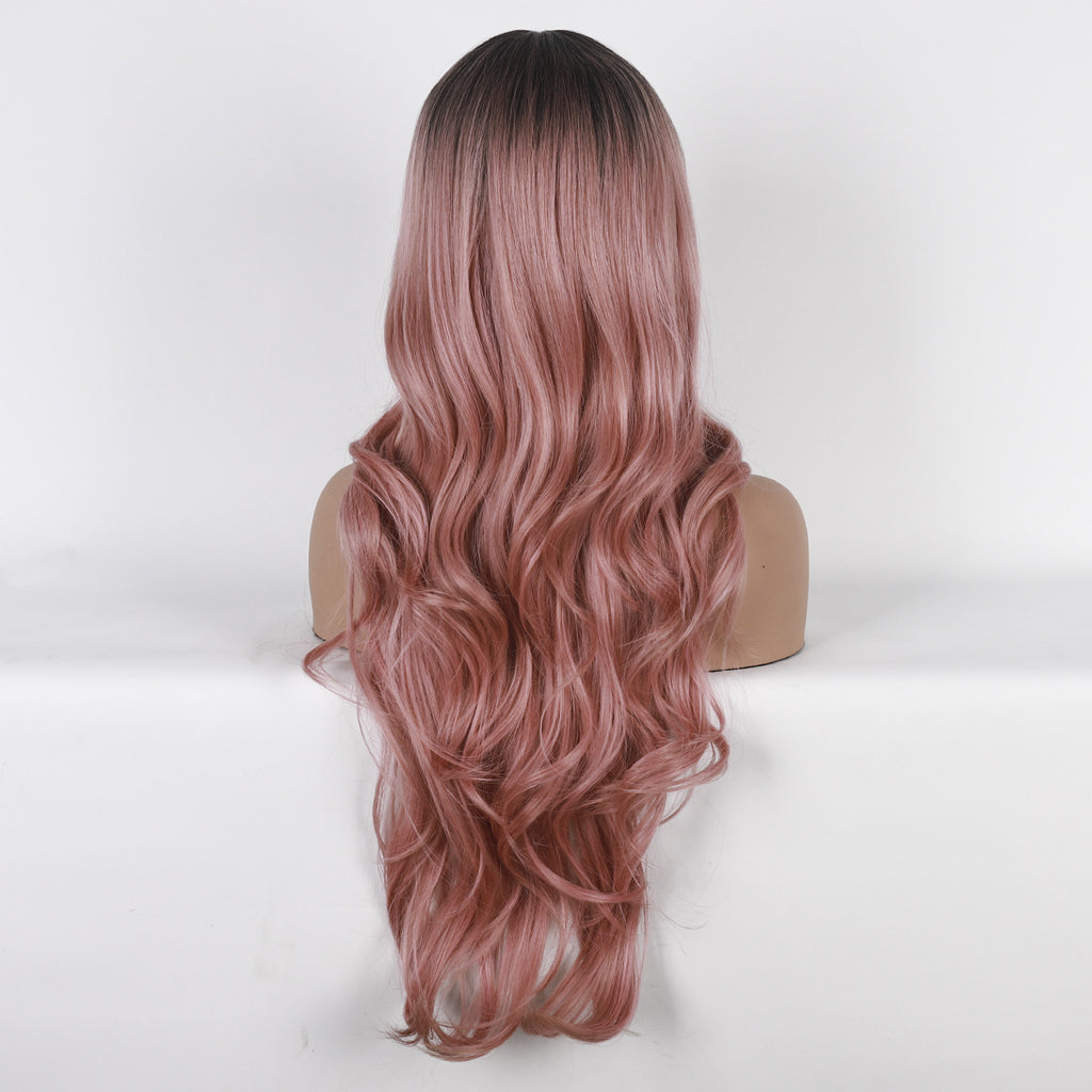 Couverture européenne et américaine pour perruque à cheveux bouclés