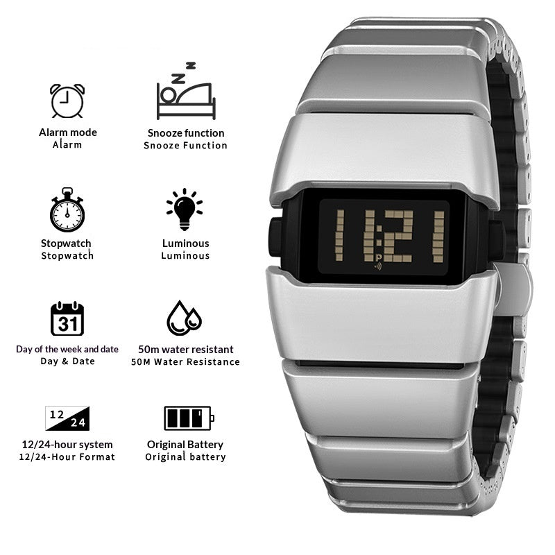 Sanda Y2K Montre Retro Millennium Montre numérique