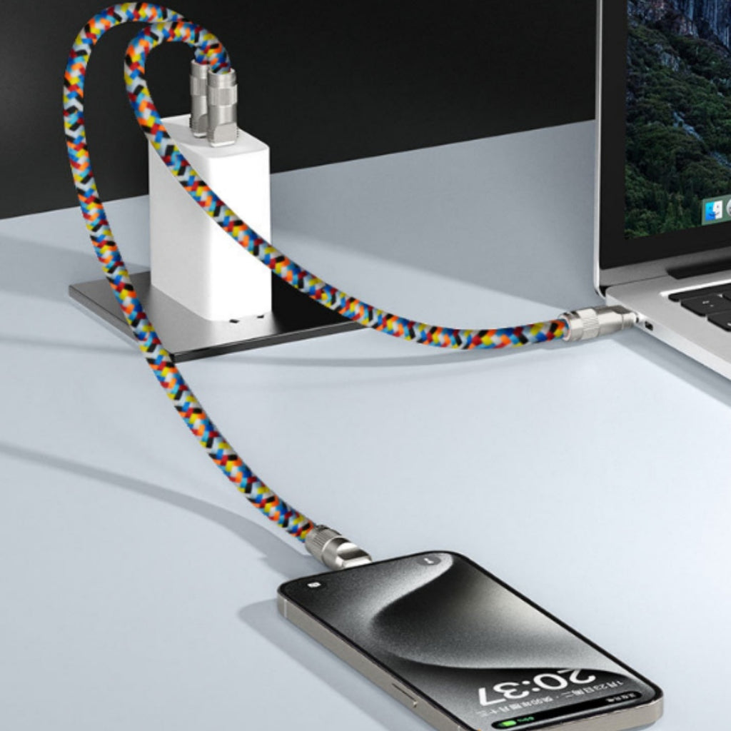 Tissage anti-perte Fil de charge Téléphone portable Lanyard