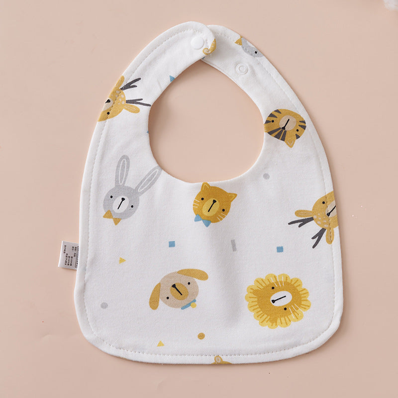 Bébés Pure coton U-forme Bib imperméable Bébé Bib