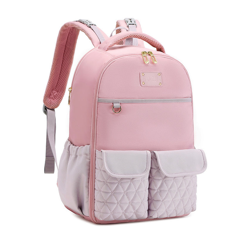 Sac Mummy Grande capacité Sac à couches bébé multi-poches Sac à dos