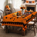 Hexagram Halloween nappe Rectangle citrouille nappe 60 x 84 pouces Château Ghost Ta