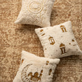 Tissu Bay Fenêtre Décor En peluche Canapé Jetez couvertures oreillers et housses de coussin
