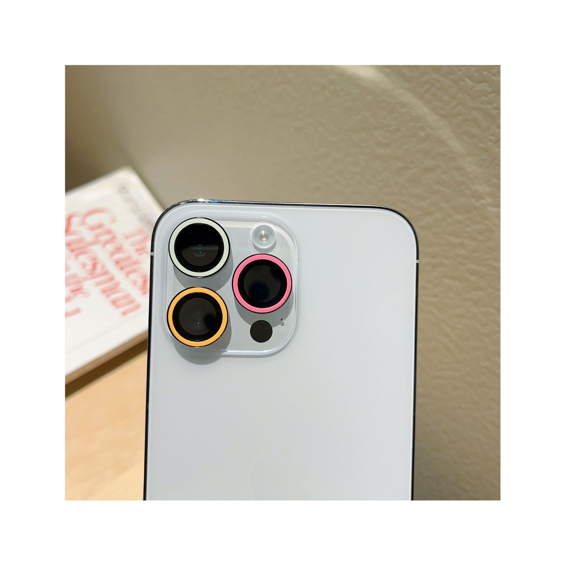 Lens Protecteur Couleur Lumineux Lens Arrière Lens Guard Circle