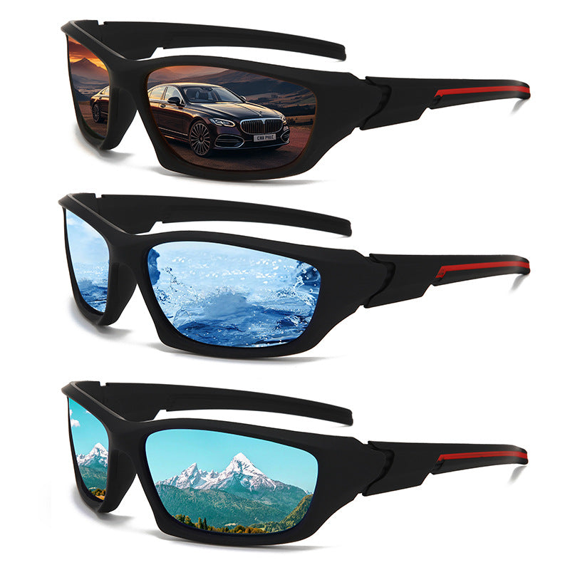 Lunettes de sport de cyclisme en plein air polarisé