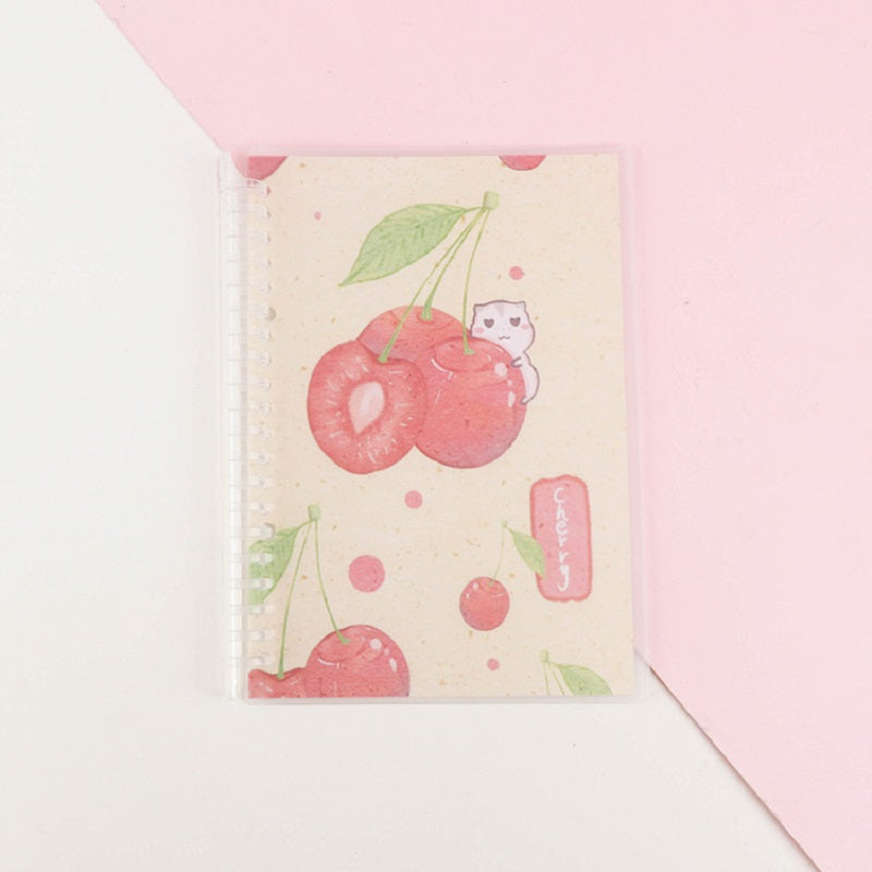Ledger à main ensemble mignon feuille libre carnet pour les enfants étudiants