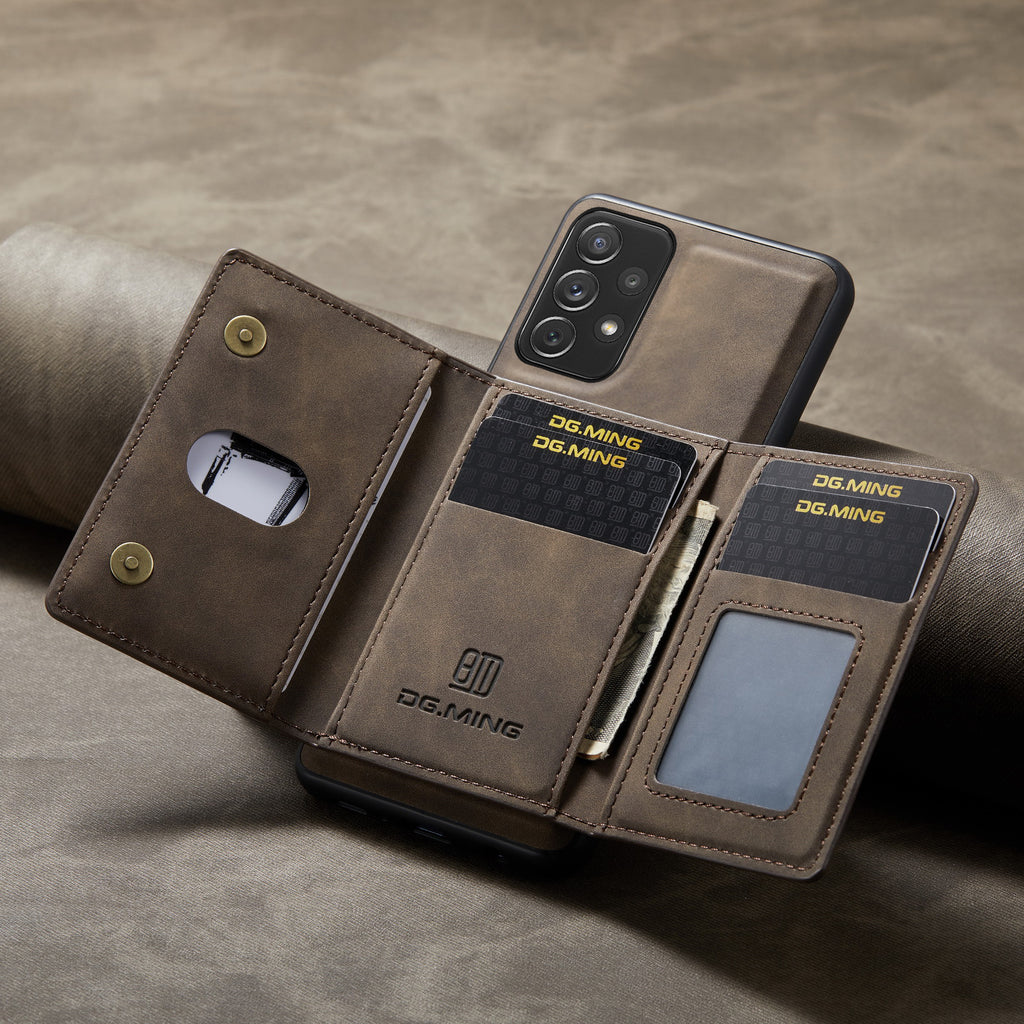 Boîtier de protection en cuir pour téléphone portable anti-retour