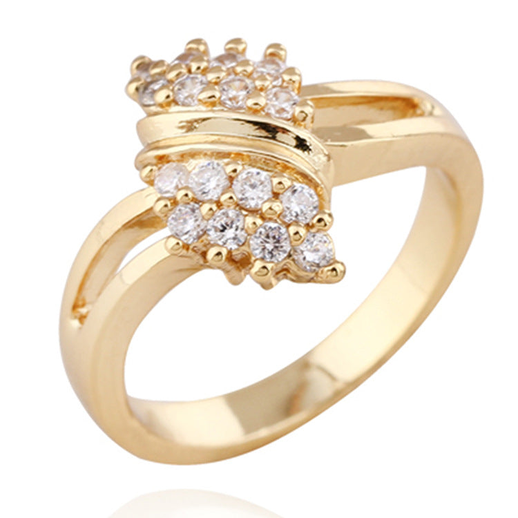 Filles Fashion Coréenne Fashion Zircon Ring