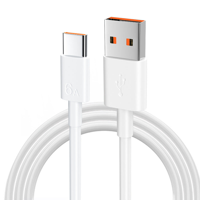 6A câble de données de charge rapide super approprié pour TYPE-C sans boîte