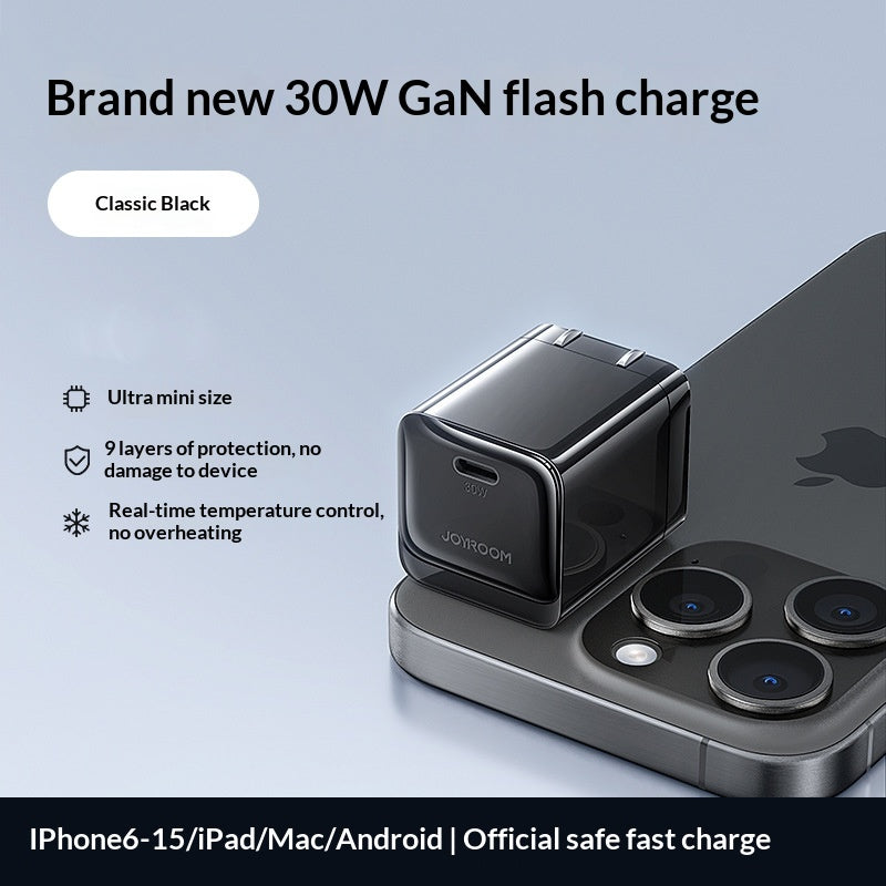 Mini 30W GAN Chargeur PD Fast-Charging Plug