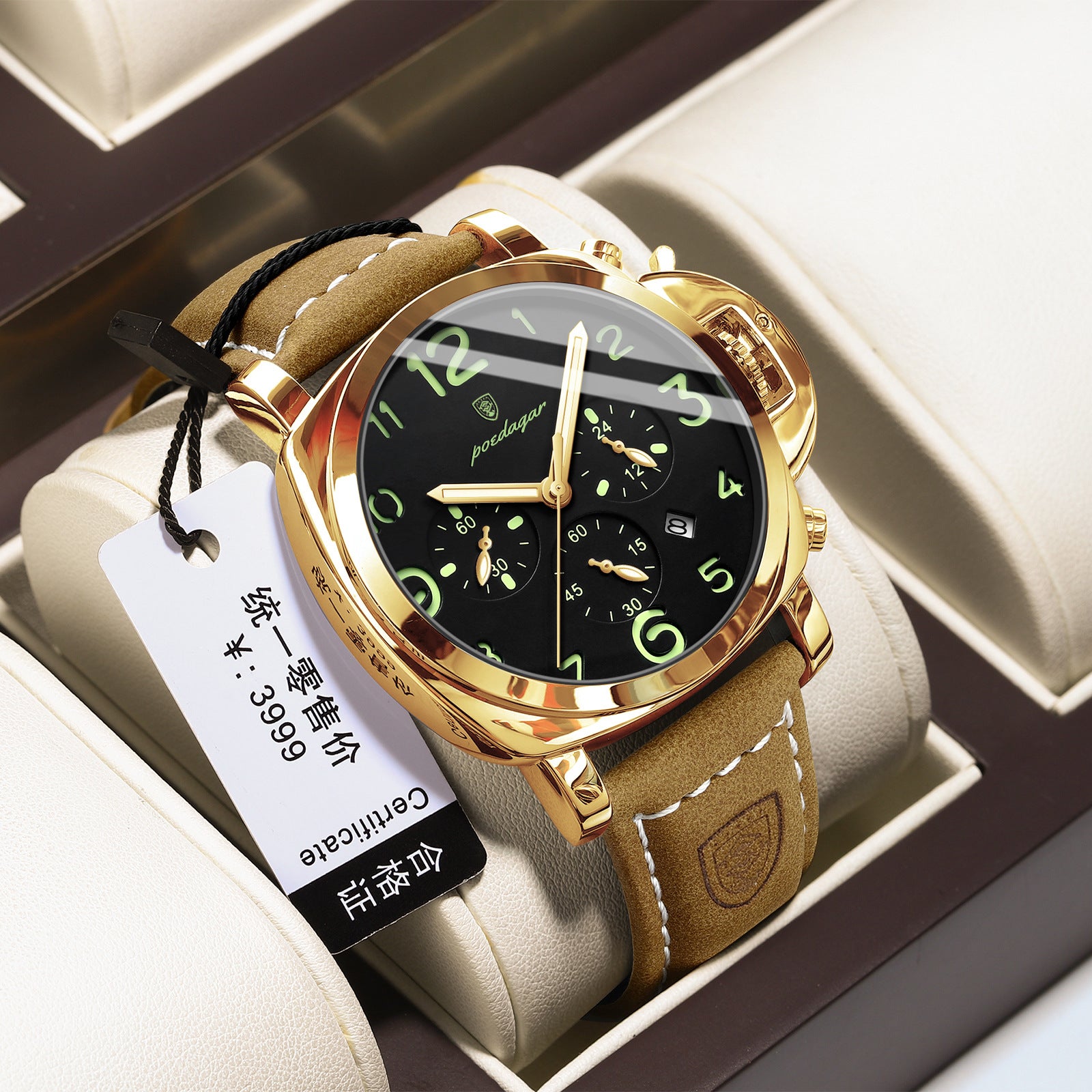 Montres de mode pour hommes