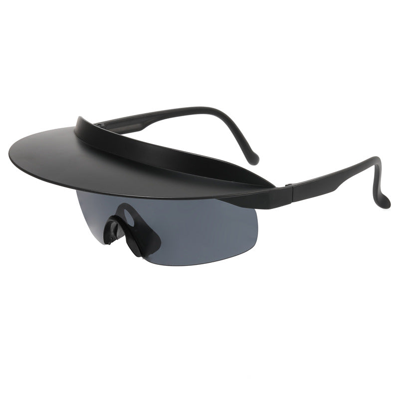 Grande cadre lunettes de vélo sont mode et coloré