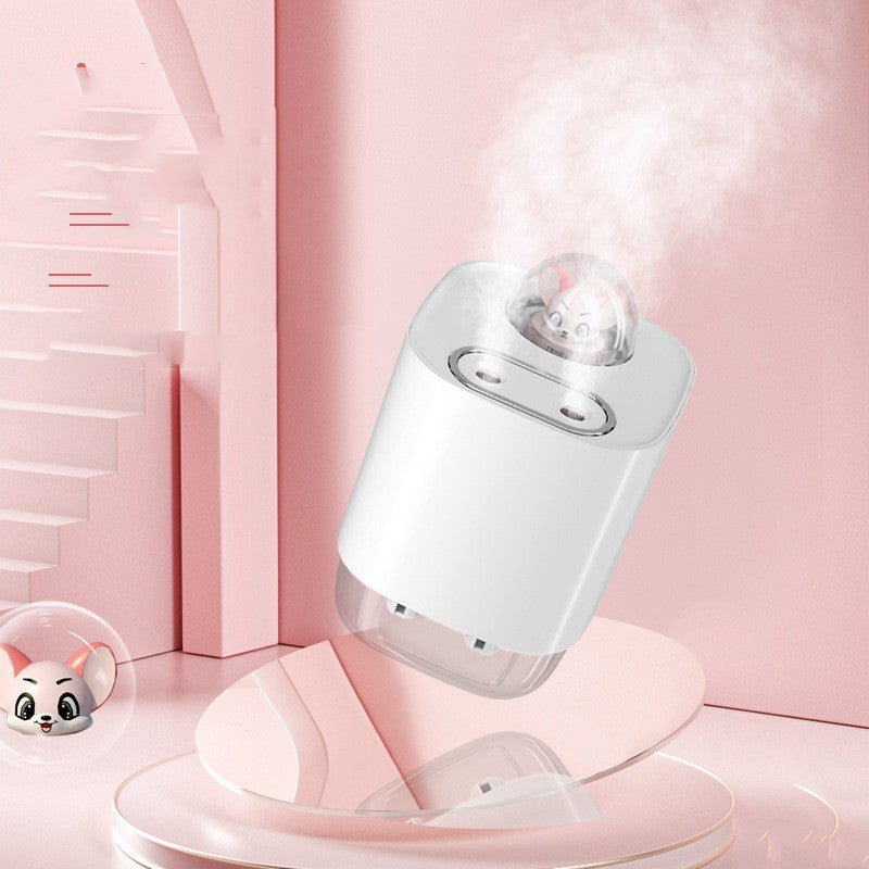 Humidificateur à double spray pour animal mignon