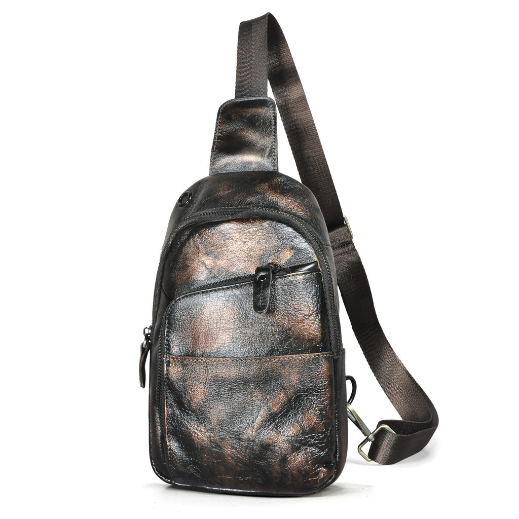 Sac transversal multi-fonctionnel extérieur rétro homme