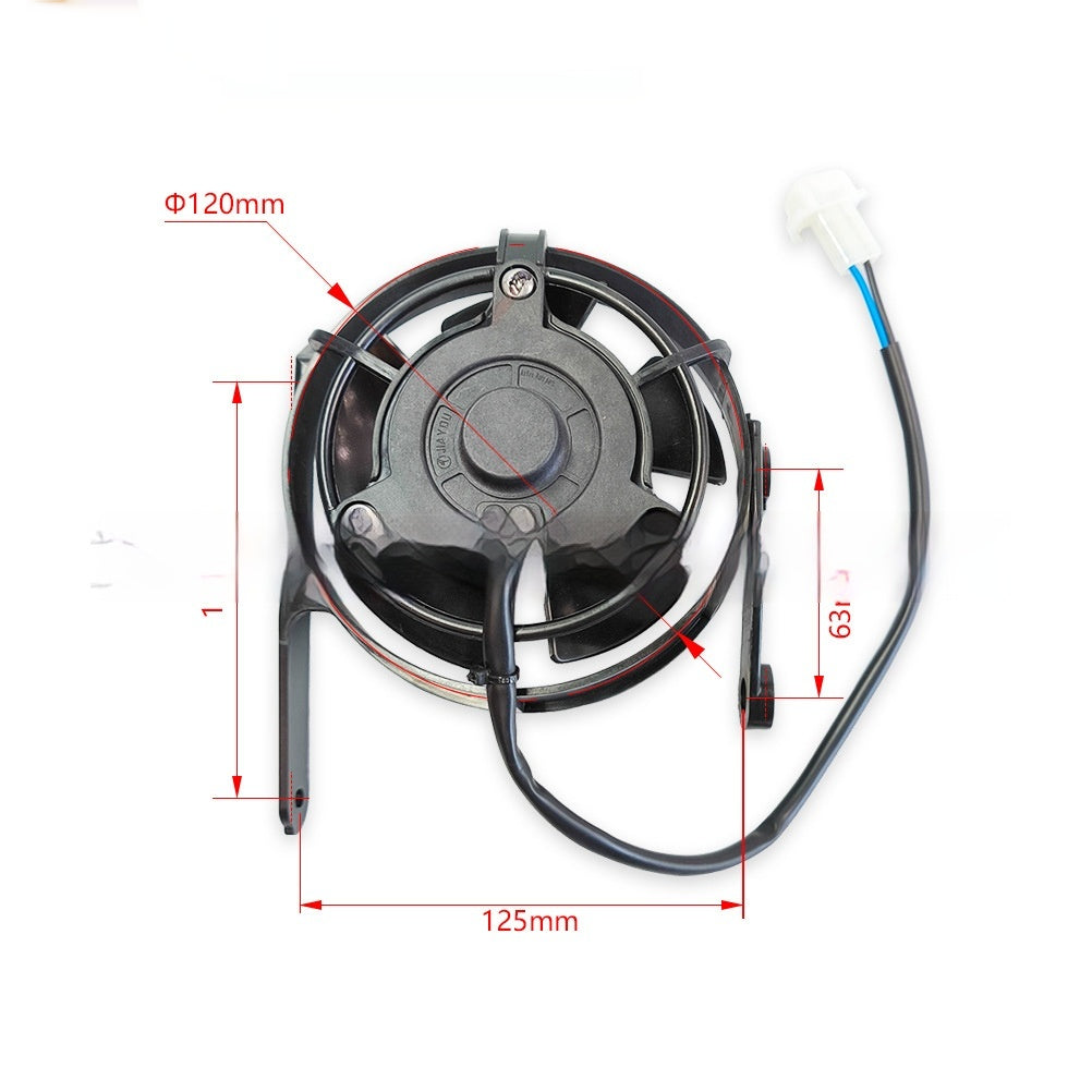 Convient aux ventilateurs radiateurs de moto