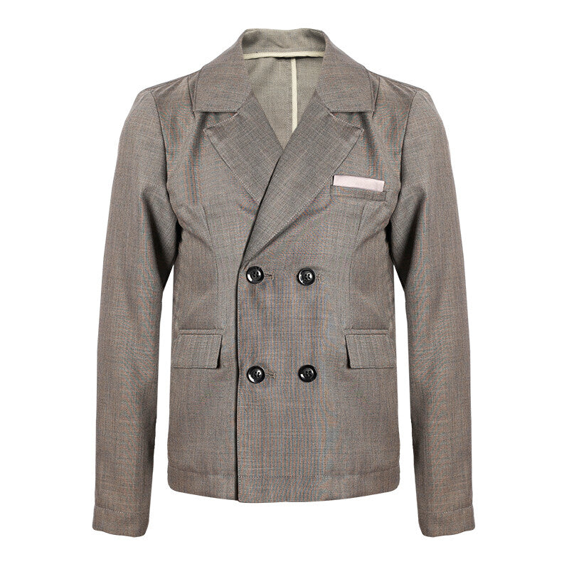 Boys Spring Summer Formal Blazer Smart Suit Kids Junior Senior School Jacket3-12