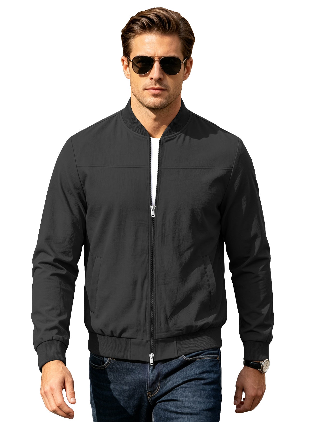 Veste de coton personnalisée pour les hommes