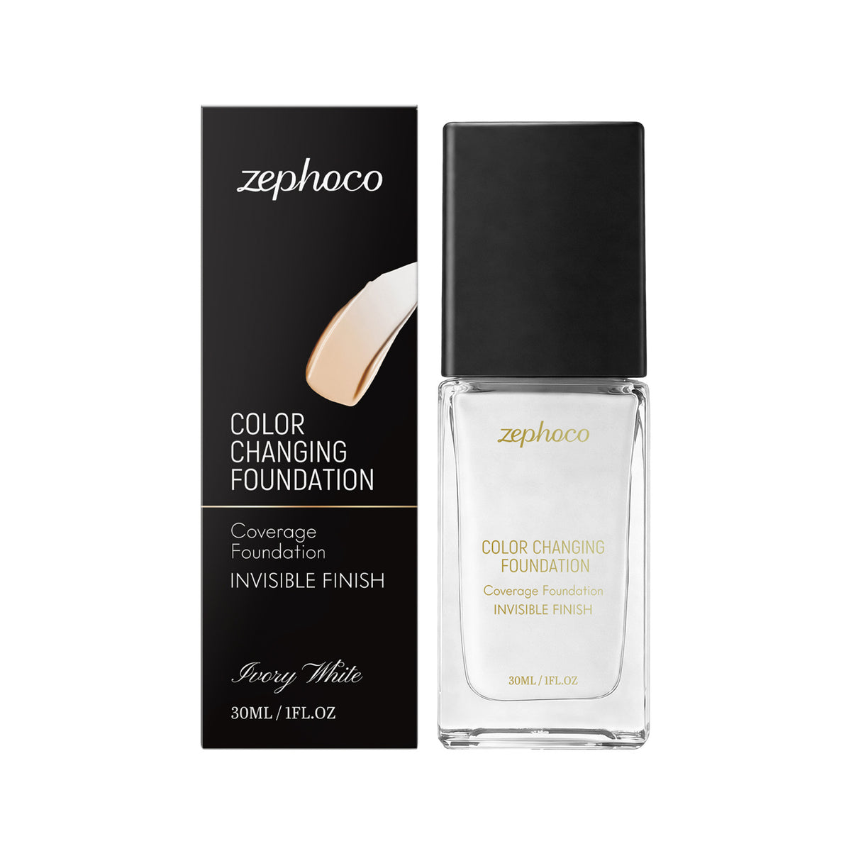Color-changing Foundation