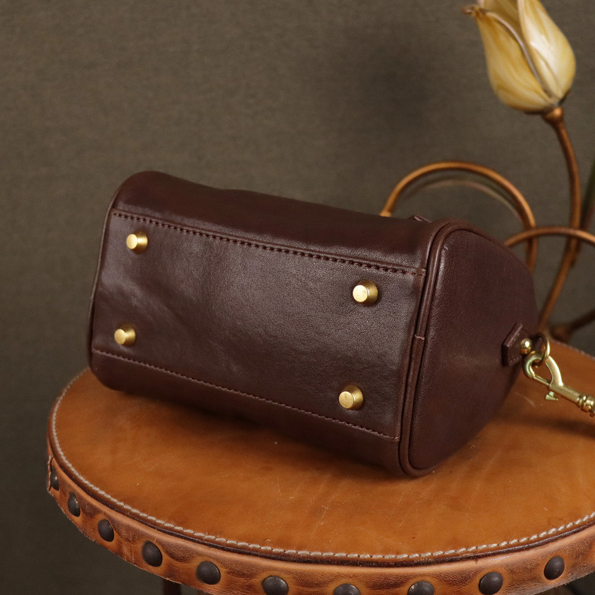 Style Boston Sophistiqué Niche-design Vintage Sac à main