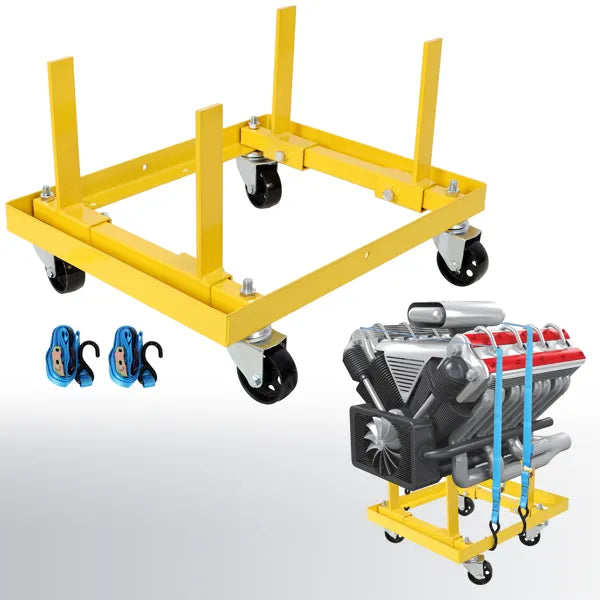 Support moteur roulant 750lbs
