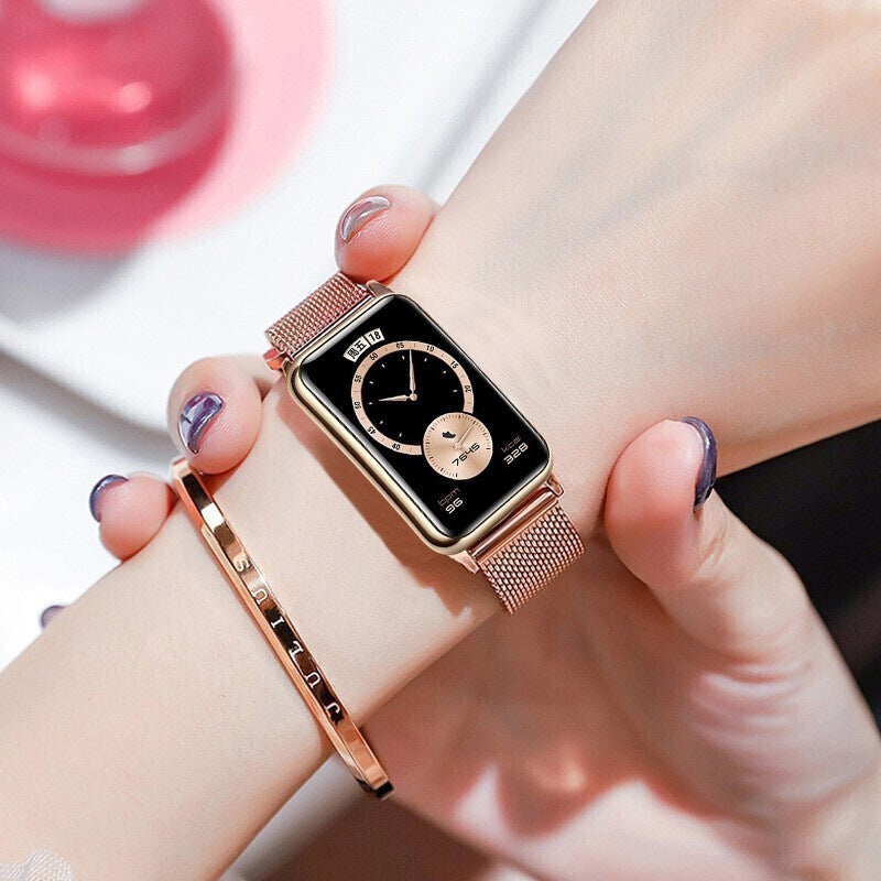 Femmes Smart Bracelet Design Fashionable Surveillance de la fréquence cardiaque