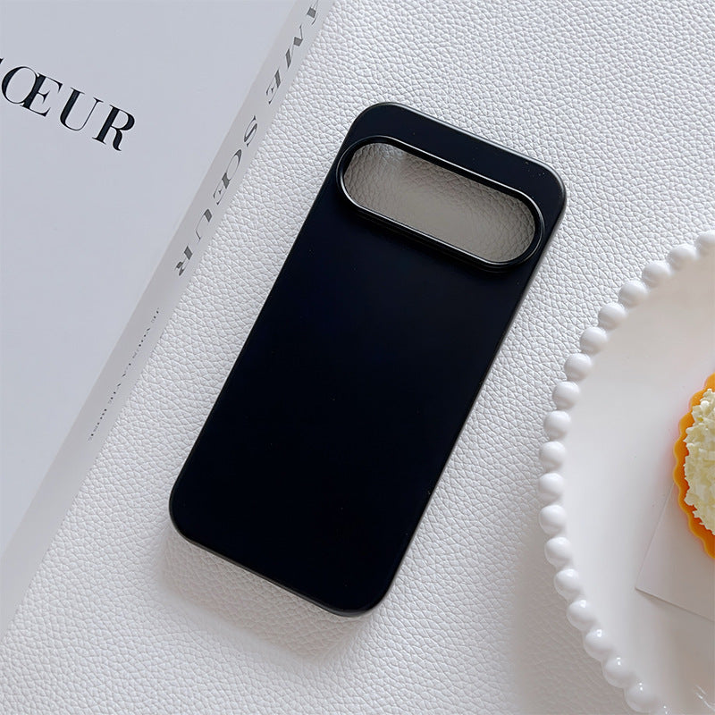 Coque téléphone 6A Bord droit Silicone liquide résistant à la goutte Étui souple