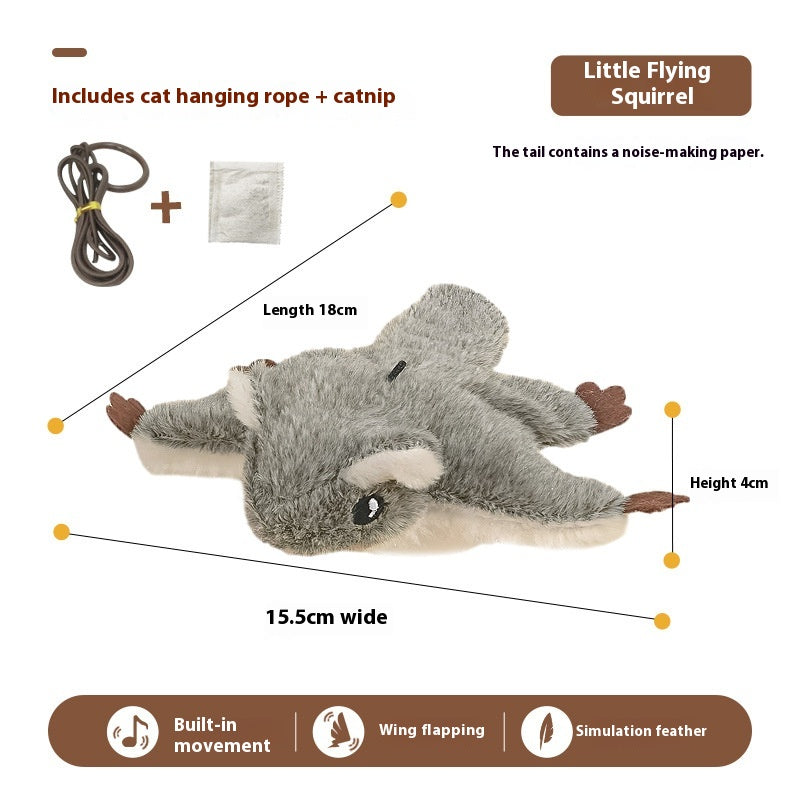Chat Shaking Bird Simulation Bird Jouet de chat Self-Hi Soulagent Stuffy Électric Sound Sparrow A