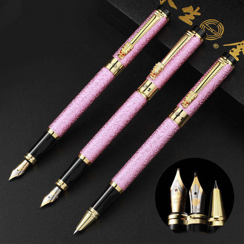 Robinet de fontaine Immortal stylo signature stylo bureau étudiant métal Iridium Nib
