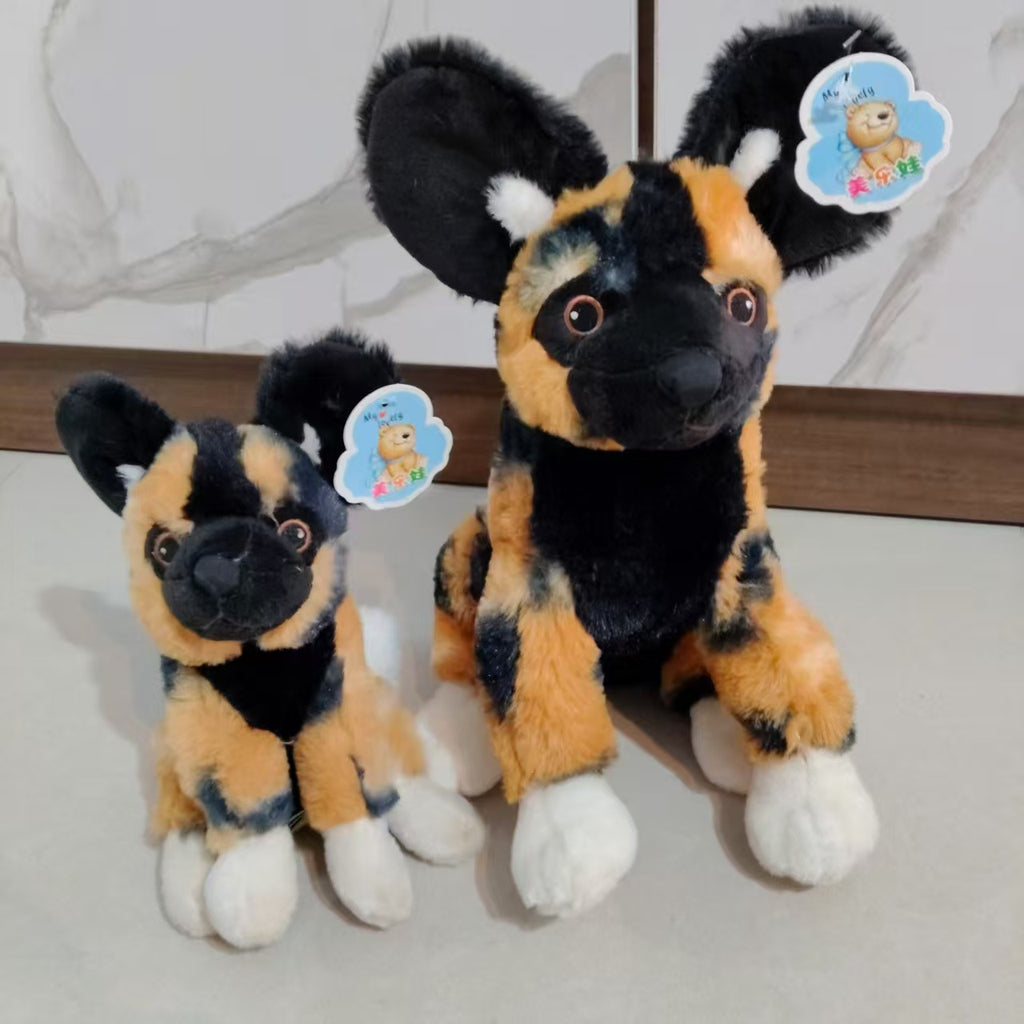 Forest Animal Stuffed Dog Toy