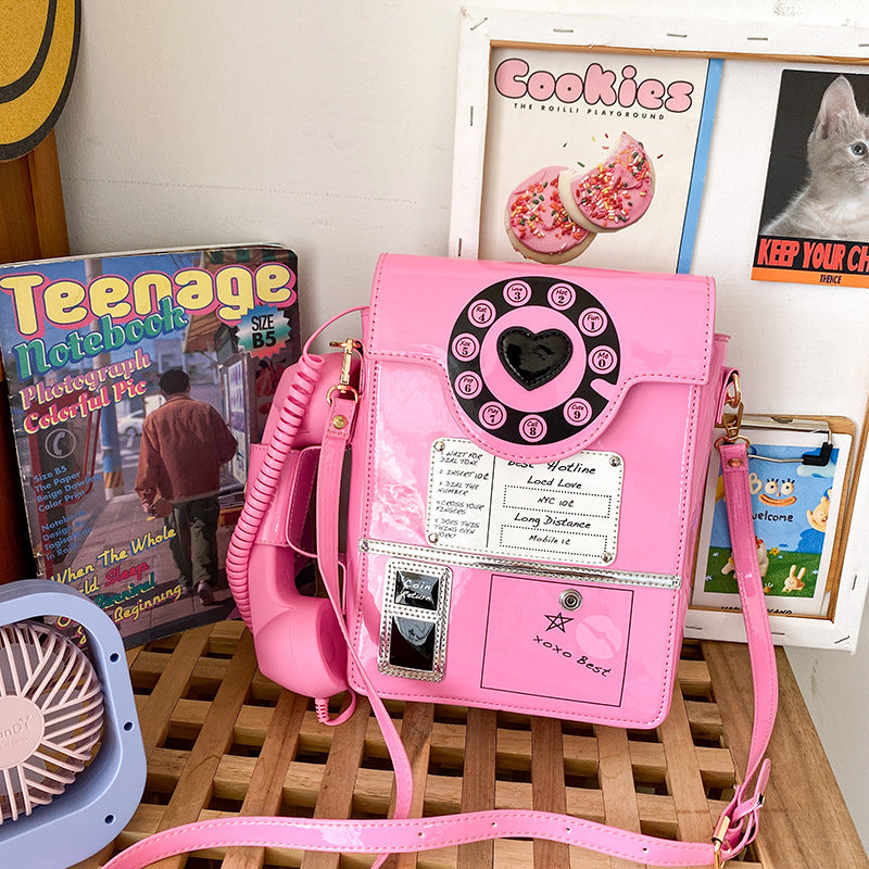Internet célèbre Funny Phone-forme petit sac pour les femmes