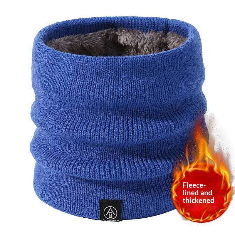 Écharpe de cou de laine polyvalente épaissée pour tour cervical