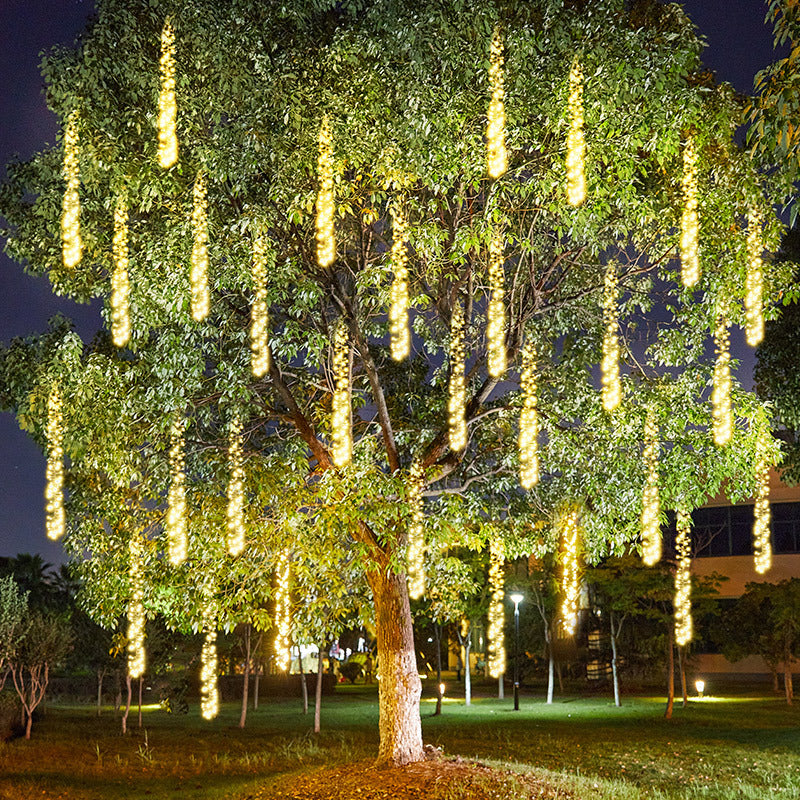 Brûleurs LED Meteor Light Courtyard Tree Lampe suspendue