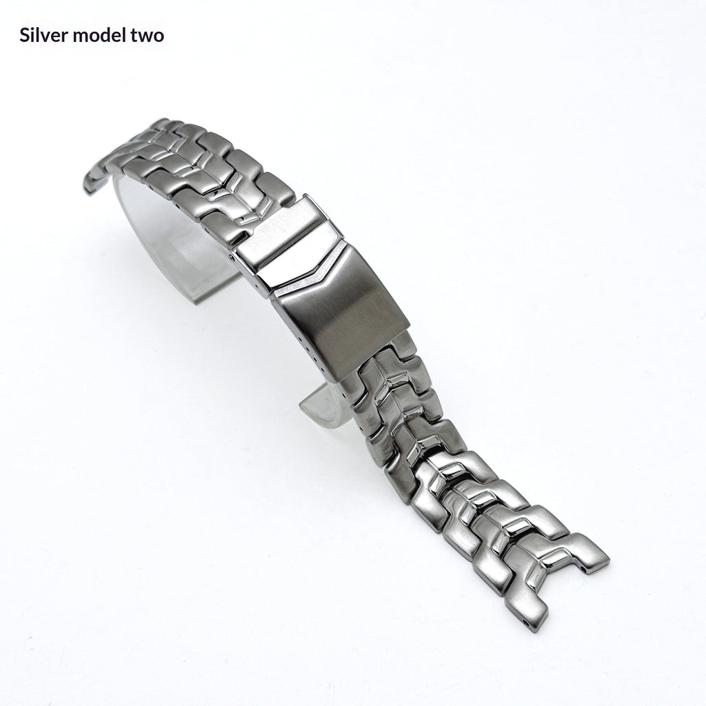 Bracelet en acier inoxydable massif