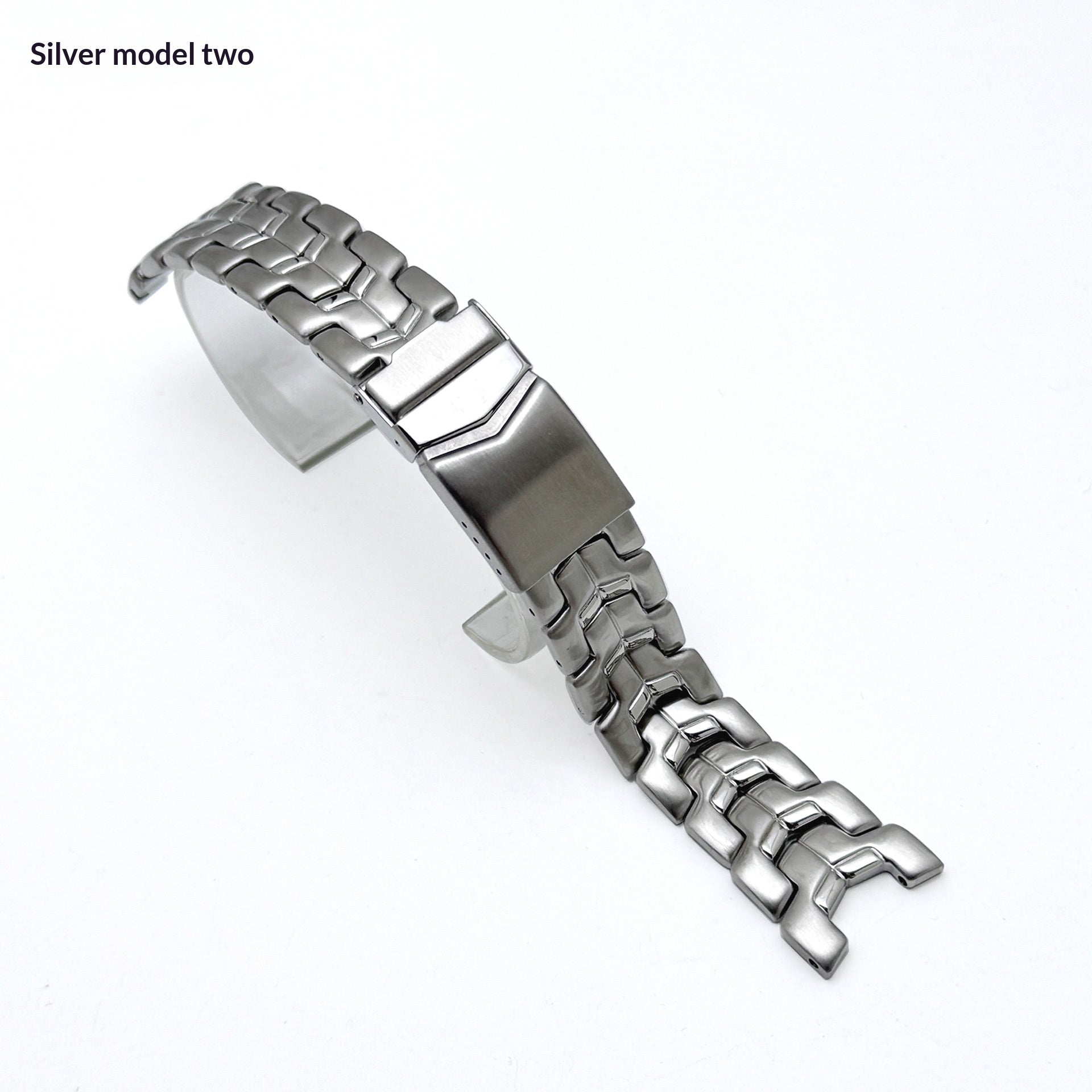 Bracelet en acier inoxydable massif