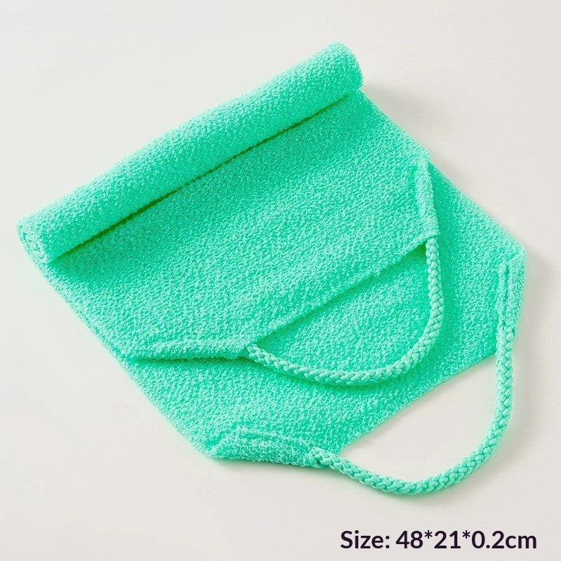 Serviette de bain avec cordon de traction